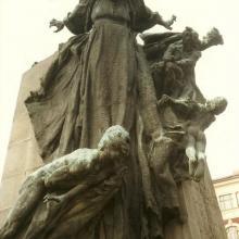 Pomník Františka Palackého detail